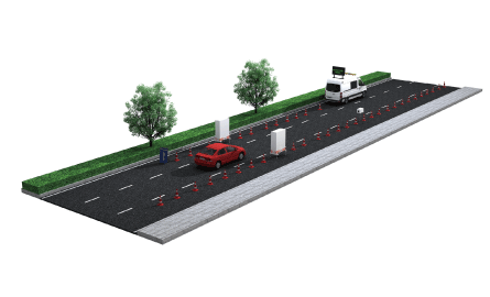 移動(dòng)式機(jī)動(dòng)車(chē)尾氣遙感檢測(cè)系統(tǒng)